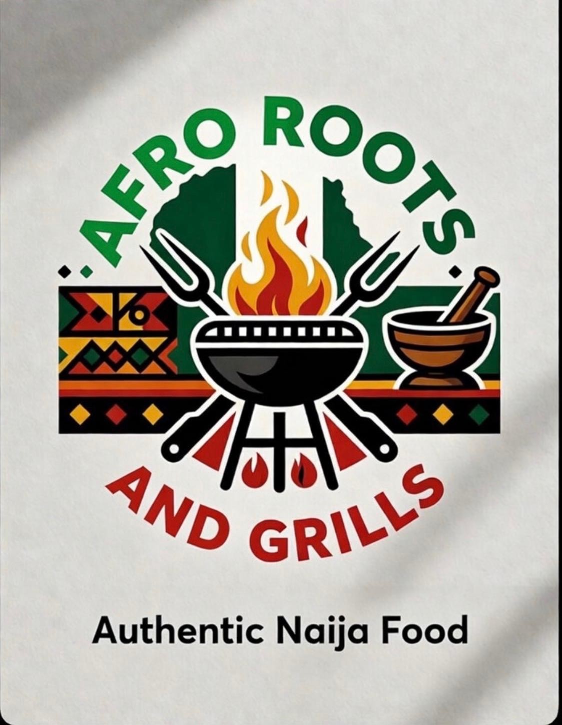 Afro Roots & Grills LOGO The Coopout food truck