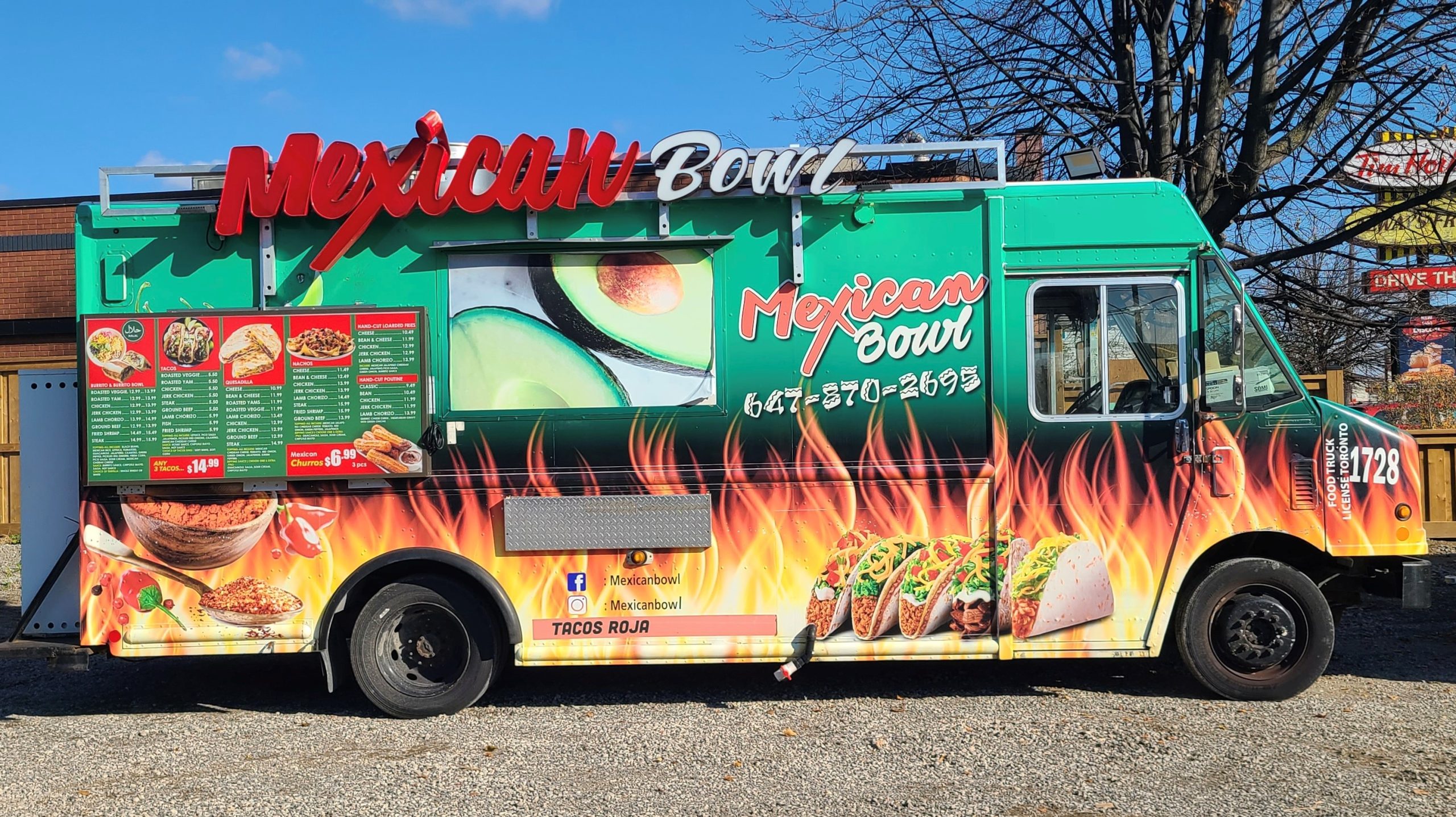 Mexican Bowl Taco Tango food truck